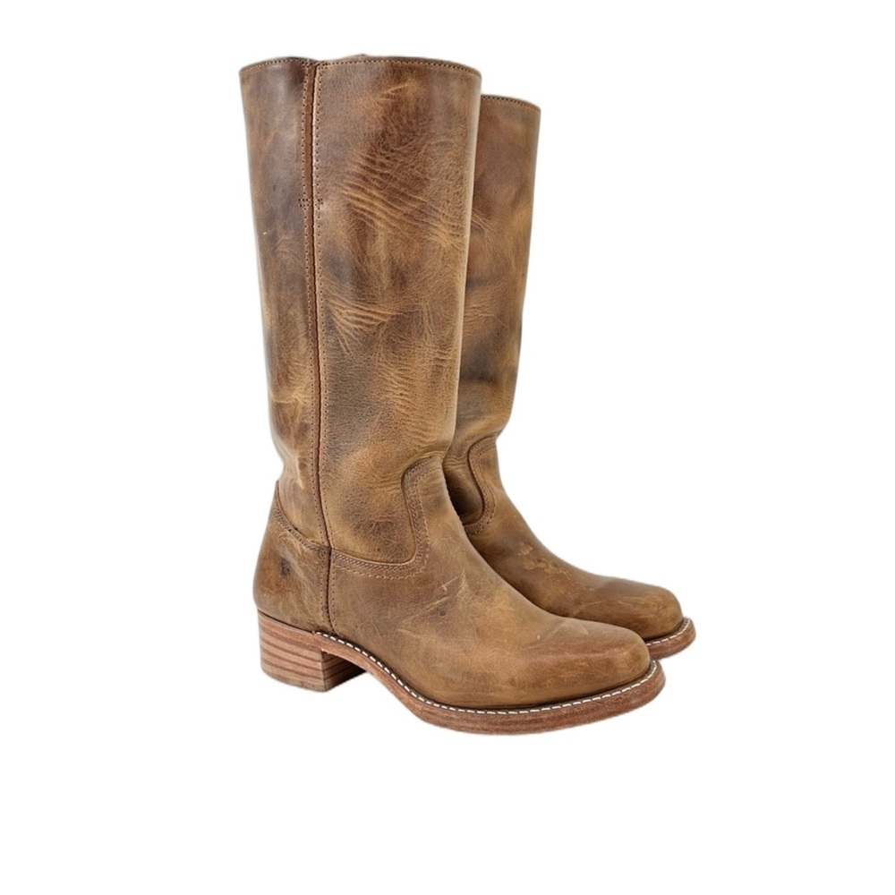 Frye Campus Women’s Brown Leather Knee-High Boots